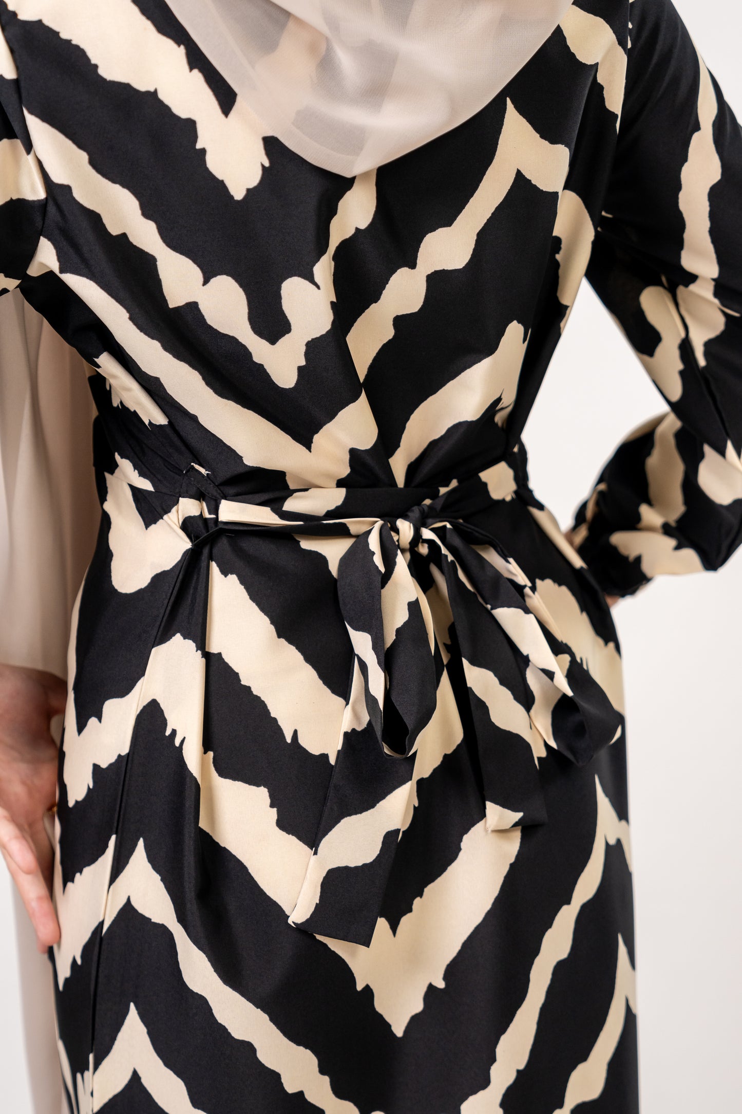 Monochrome dress