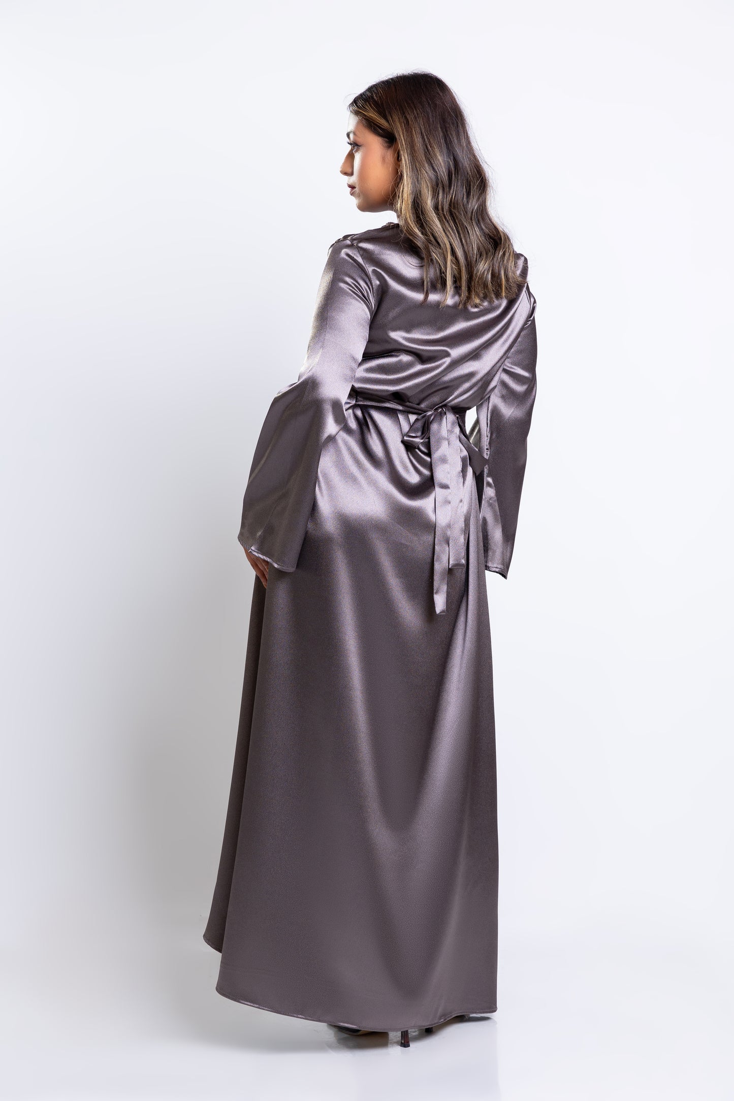 Ash Umbrella-flared maxi