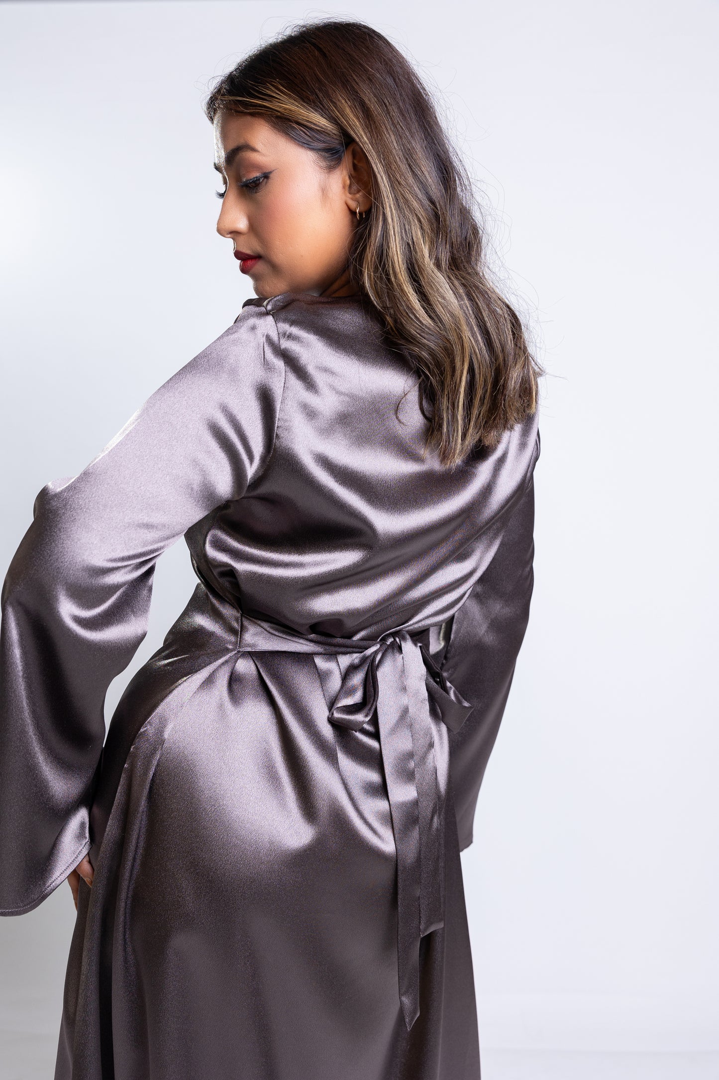 Ash Umbrella-flared maxi